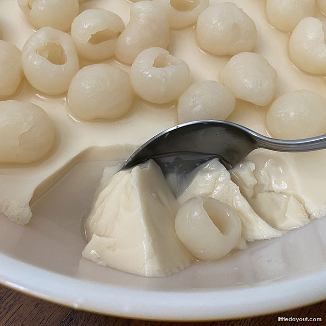 Almond Silken Tofu Pudding - Soft Scoop