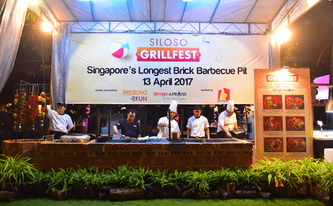 Siloso GrillFest: Singapore's Longest Brick Barbecue Pit