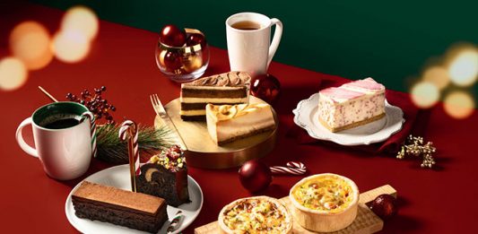 Starbucks Unveils Festive Treats Including A New Jolly Baked Apple Latte And Favourites Like Toffee Nut Crunch Latte.