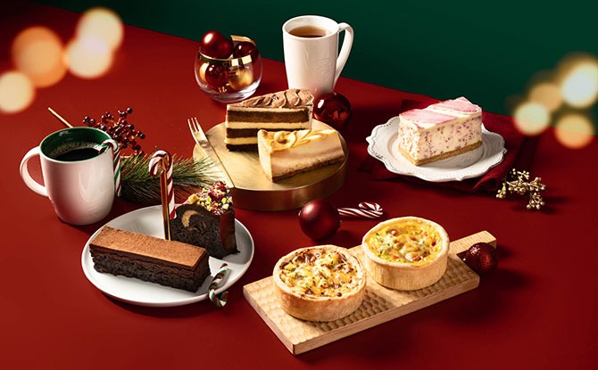 Starbucks Unveils Festive Treats Including A New Jolly Baked Apple Latte And Favourites Like Toffee Nut Crunch Latte.