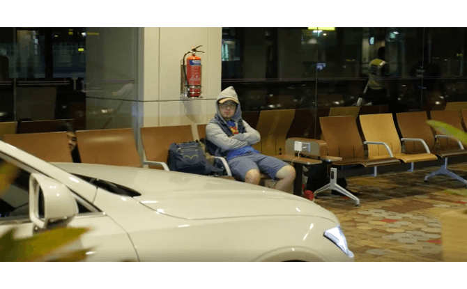WATCH: Volvo S90s being moved into Changi Airport for 'Be A Changi Millionaire' 2017 Be a Changi Millionaire 2017