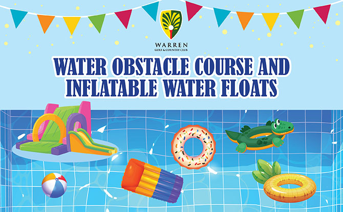 Water Obstacle Course and Inflatable Water Floats