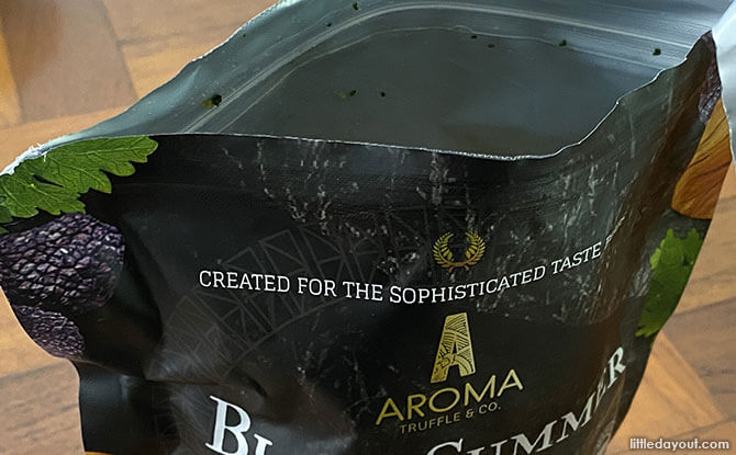 Aroma Truffle & Co.: Truffle-flavoured Potato Chips in Singapore