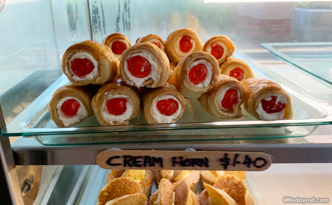 Cream Horn - Savoury Choices at the Sunset Way Bakery