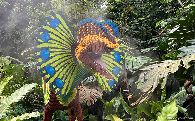 Brickosaurs World at Singapore Zoo and River Wonders