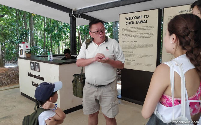 Alan Tan, NParks Manager at Pulau Ubin