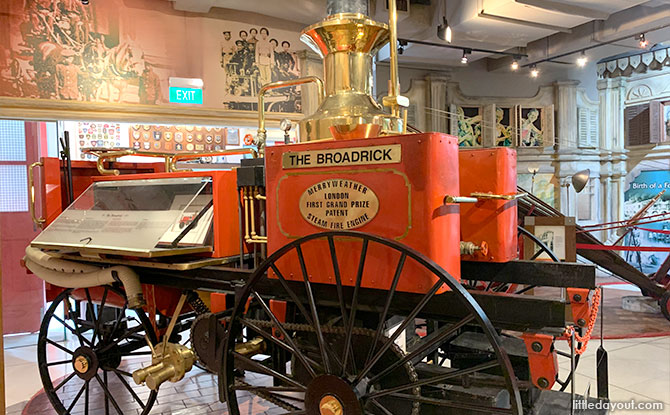 Big, Bright Red Engines at the Fire Station Museum