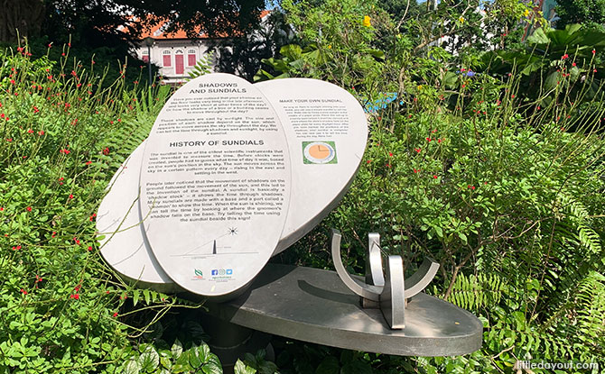 Sundial at Duxton Plain Park