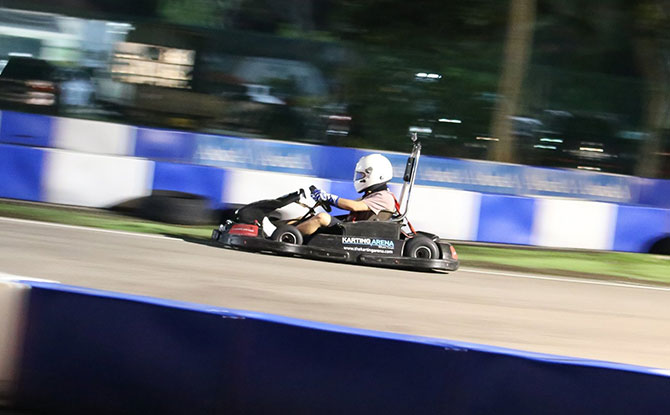 Masters of Speed Go-Kart Time Attack 2020 Race car