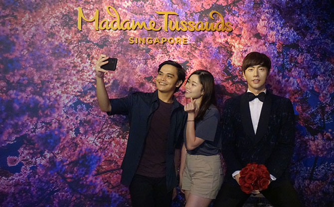 New Park Hae-jin Figure at Madame Tussauds Singapore