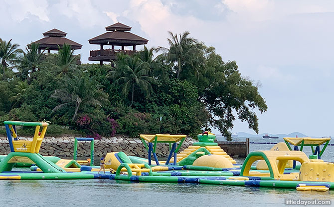 HydroDash: Inflatable Water Park At Palawan Beach, Sentosa