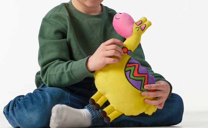 SAGOSKATT Soft toy, llama