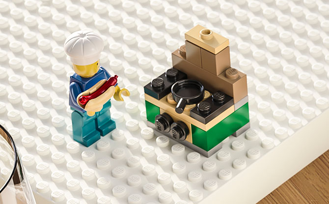 IKEA LEGO Hot Dog!