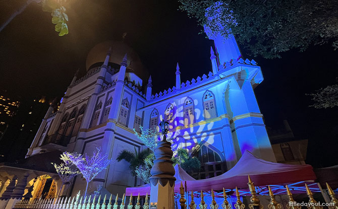 The Light of Gelam Light Show, Sultan Mosque