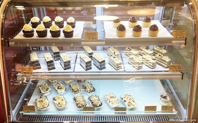 Baked goods at the Kellogg's Cereal Kafe, Singapore