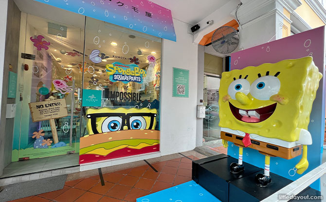 Kumoya SpongeBob x Impossible Pop-Up Cafe