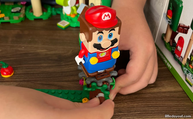 Highlight of the LEGO Super Mario – Adventures with Mario Starter Course (71360)