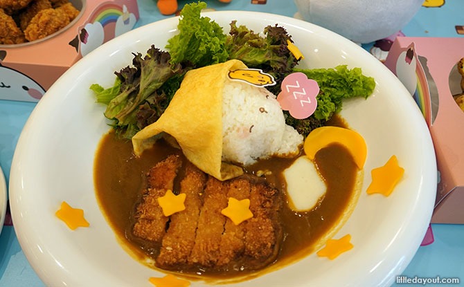 Nighty-nite Sleep Tight Chicken Katsu Curry rice