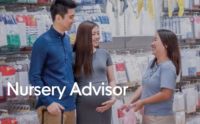 Nursery Advisor Program's Digital Nursery Advisor Service - Mothercare DNA