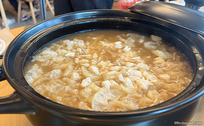 Braised Whole Shark’s Fin Soup with Crab Meat