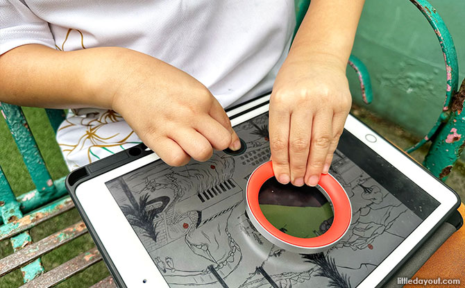 Peekabook by Matterkids: Combining Digital Exploration With Physical Movement 