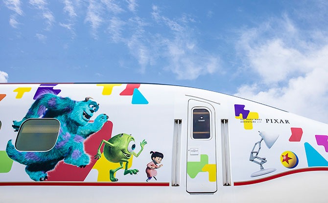 Pixar Train in Japan – Toy Story, Monsters Inc and More