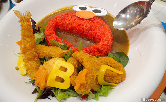 Know You ABCs at the Sesame Street Pop-up Café at Kumoya