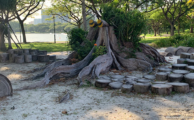 East Coast Park Area E Nature Playgarden: Sotong Play