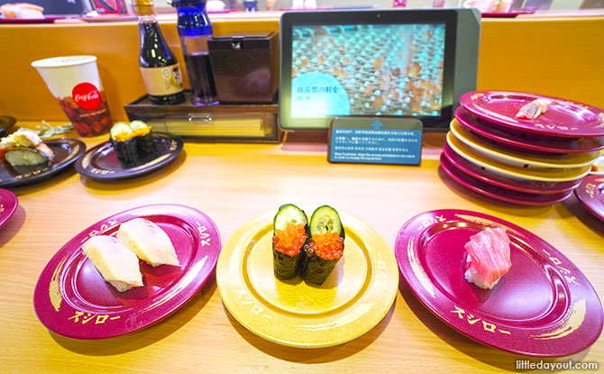 Top 3 sushi dishes In Japan