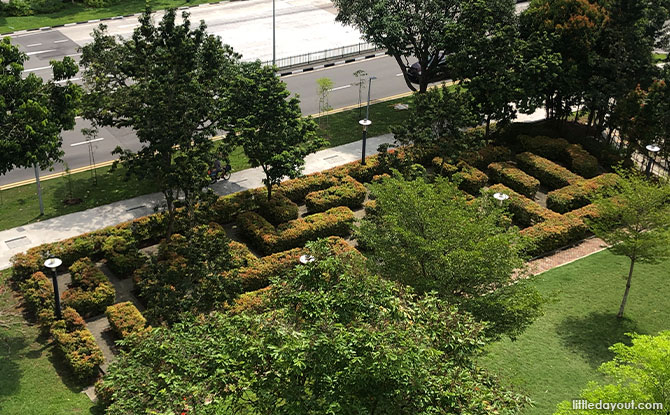 Mazes in Tampines Maze Garden