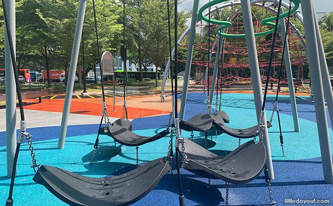 Swing Hammocks at Tampines Street 11 Playground