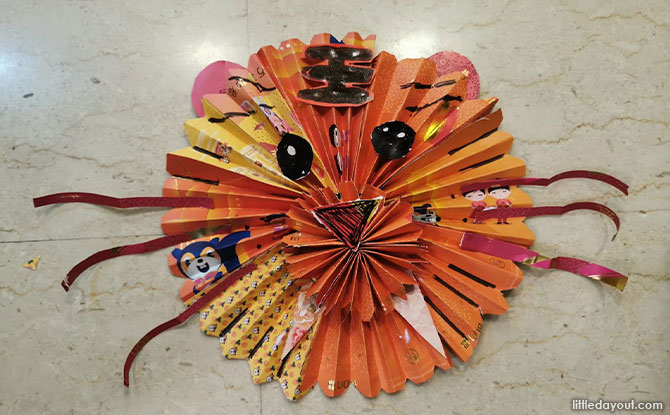 Year of the Tiger Ang Pao Head by Happy Bee Arts & Crafts