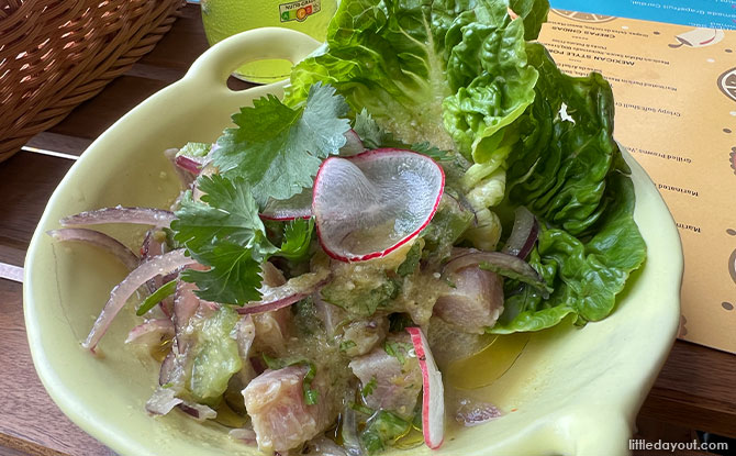 Ceviche Tomatillo