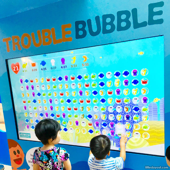 Station 1: Trouble Bubble