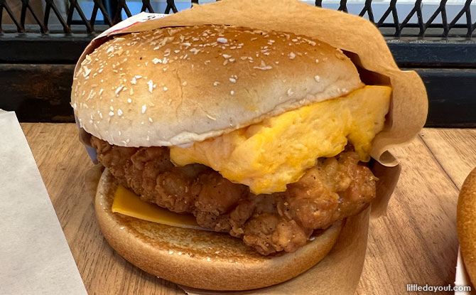 New breakfast items on the KFC menu