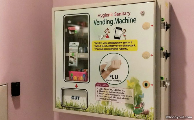 United Square Nursing Room Vending Machine