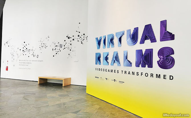 Overview of Virtual Realms: Video Games Transformed Exhibition