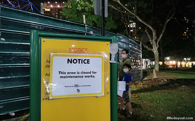 West Coast Park’s Pyramid Closed