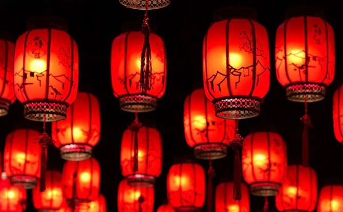 Lighting and Sending Of Lanterns