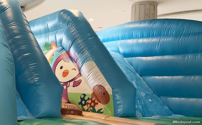 Bouncy Slides at Pororo Pop Up Playground SAFRA Punggol