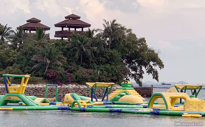 HydroDash: Inflatable Water Park At Palawan Beach, Sentosa