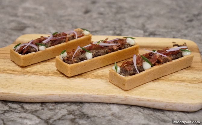 Truffle Bakkwa Tart