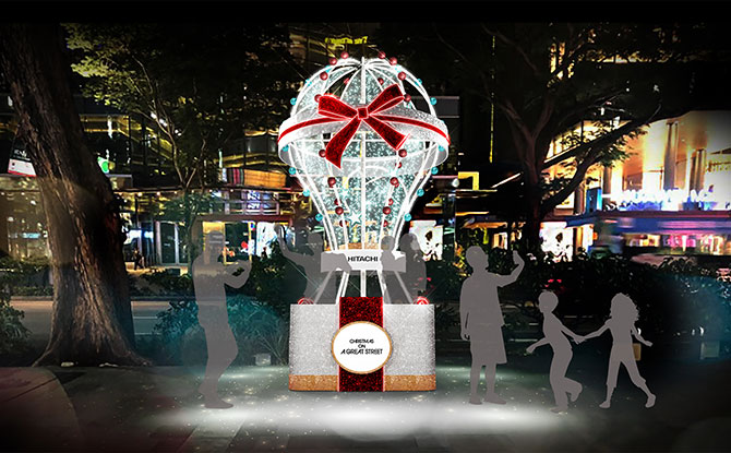 Set Pieces - Orchard Road Light Up 2022