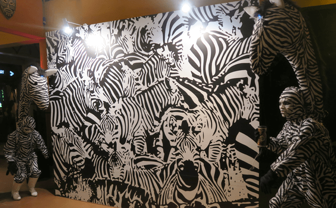 Dancing Zebras