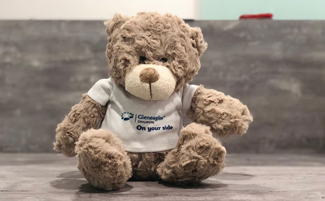 Win a bear on a Heritage Train at Gleneagles Hospital's Heritage Trail