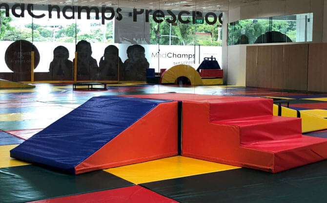 Gym Room at MindChamps PreSchool Boon Keng (Kallang)