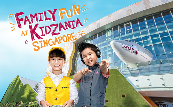 Pay a Visit to KidZania Singapore over the National Day Long Weekend 2019