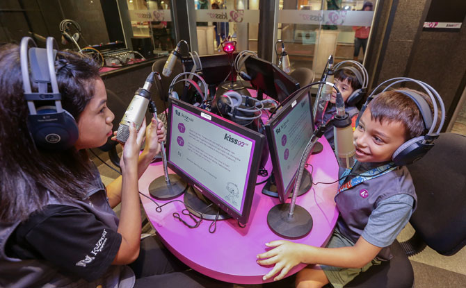 Be a World Cup Broadcaster, KidZania Singapore