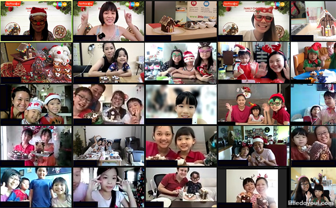 Little Day Out x FairPrice Xtra: Family Christmas Food Crafting Virtual Class 2021