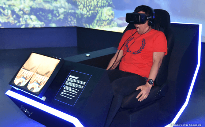 Go Immersive at Science Centre Singapore’s E3 Exhibition - Little Day Out